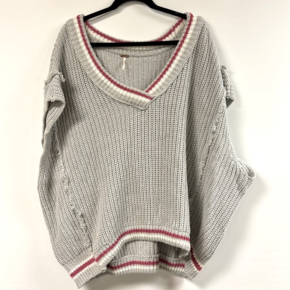Free People Varsity Sweater - S